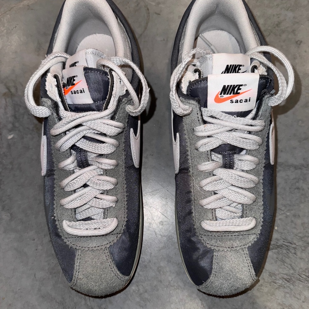 Nike Cortez 4.0 sacai Grey (Men's) DQ0581-001 Size 10.5